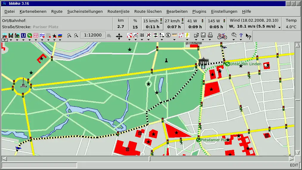 Download web tool or web app bbbike to run in Linux online