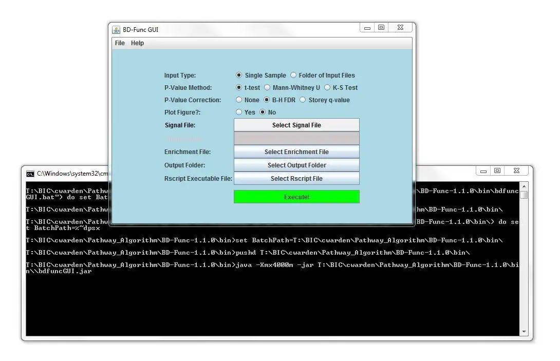 Download web tool or web app BD-Func to run in Windows online over Linux online