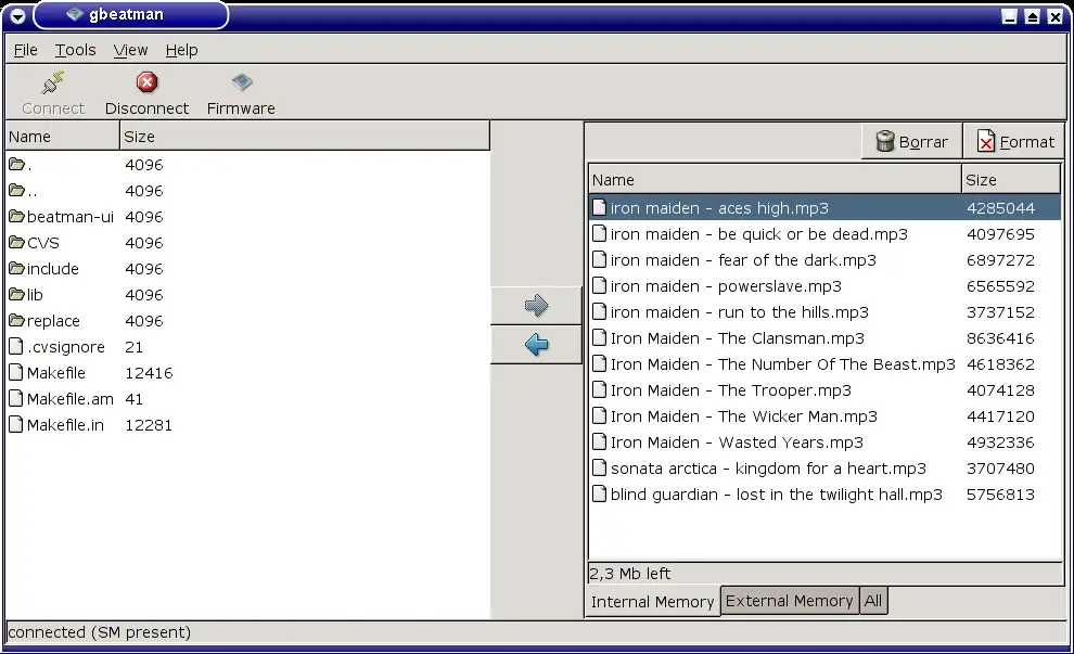 Download web tool or web app Beatman Flash MP3 Player Linux Driver