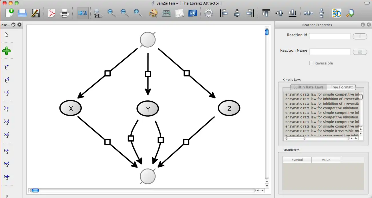 Download web tool or web app Ben(Zai)Ten - visual modeling editor