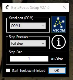 Download web tool or web app BertoFocus