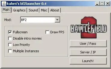 Download web tool or web app BF2 Launcher