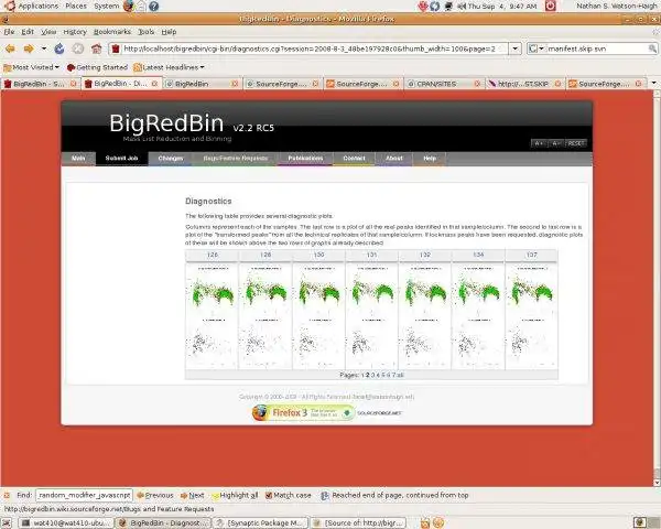 Download web tool or web app BigRedBin to run in Linux online