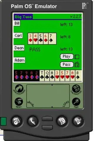 Download web tool or web app BigTwo for Palm OS v2 to run in Linux online