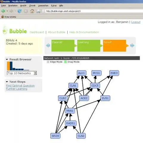 Download web tool or web app BINViz to run in Linux online