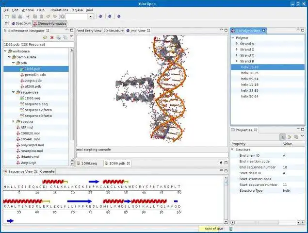 Download web tool or web app Bioclipse to run in Linux online