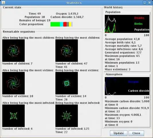 Download web tool or web app Biogenesis to run in Windows online over Linux online