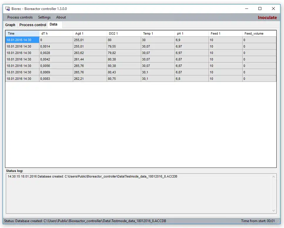 Download web tool or web app Biorec - Bioreactor controller to run in Windows online over Linux online