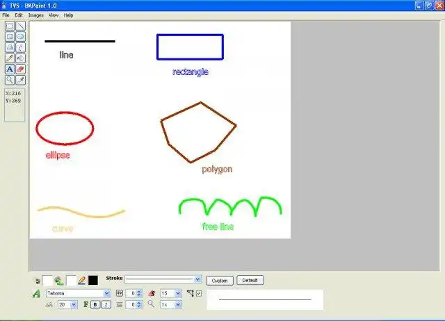 Download web tool or web app BKPaint