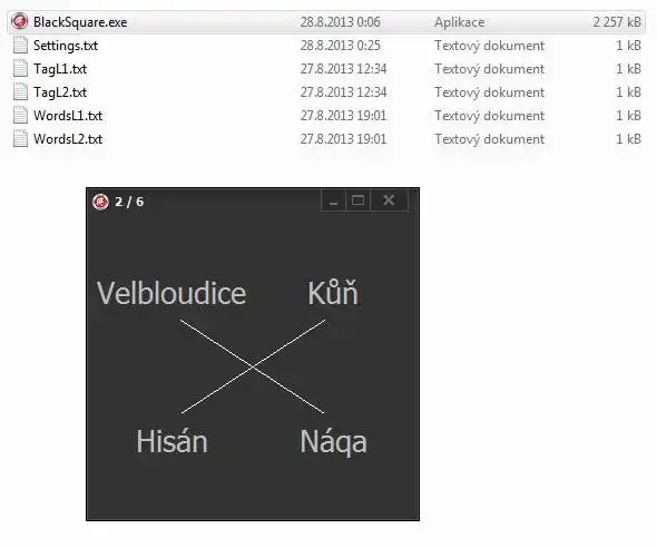 Download web tool or web app BlackSquare to run in Windows online over Linux online