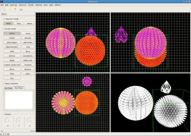 Download web tool or web app Blacksun 3D Modeller