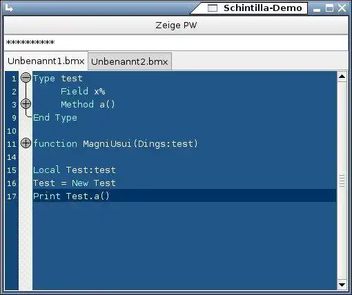 Download web tool or web app BlitzMax Gtk/Scintilla wrapper module