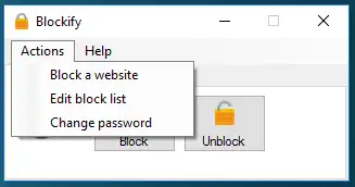 Download web tool or web app Blockify