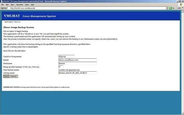 Download web tool or web app BMC VM Linux Management and Archiving