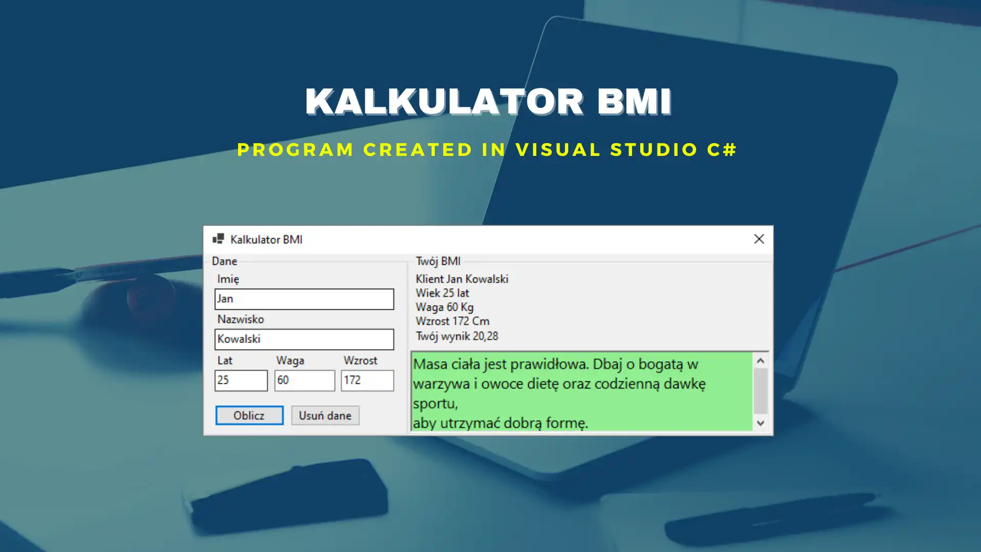 Download web tool or web app BMI Kalkulator