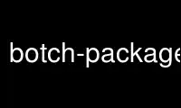 Run botch-packages-diff in OnWorks free hosting provider over Ubuntu Online, Fedora Online, Windows online emulator or MAC OS online emulator