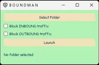 Download web tool or web app boundman