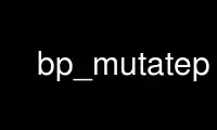 Run bp_mutatep in OnWorks free hosting provider over Ubuntu Online, Fedora Online, Windows online emulator or MAC OS online emulator