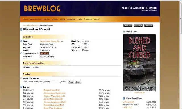 Download web tool or web app BrewBlogger 2.3