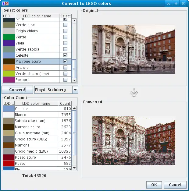 Download web tool or web app BrickMosaic