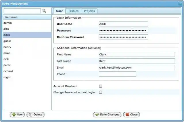 Download web tool or web app BugMS