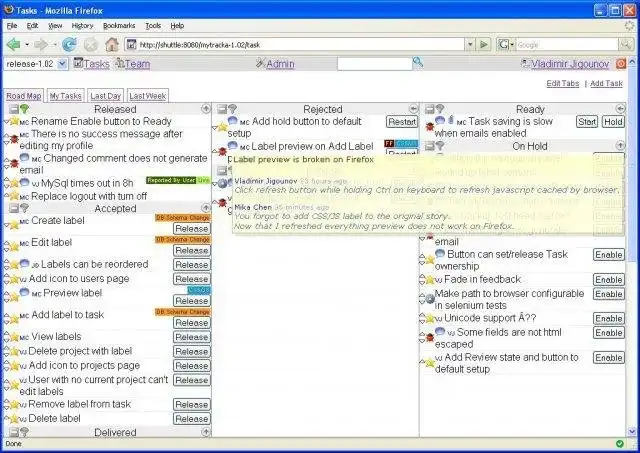 Download web tool or web app Bug Tracker:  OpenProjectManager.com