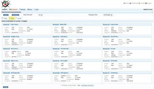 Download web tool or web app bugTrack