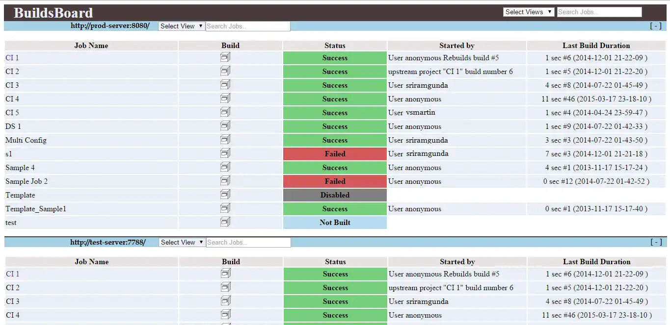 Download web tool or web app BuildsBoard