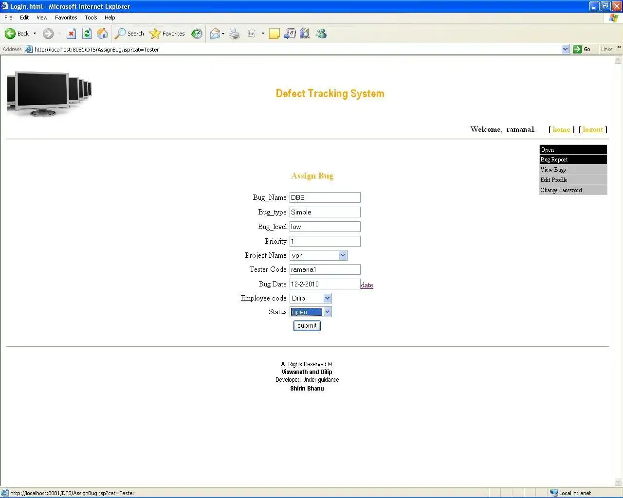 Download web tool or web app bus tracking system