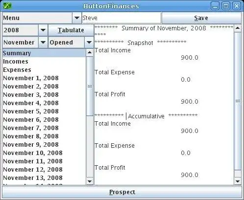 Download web tool or web app ButtonFinances