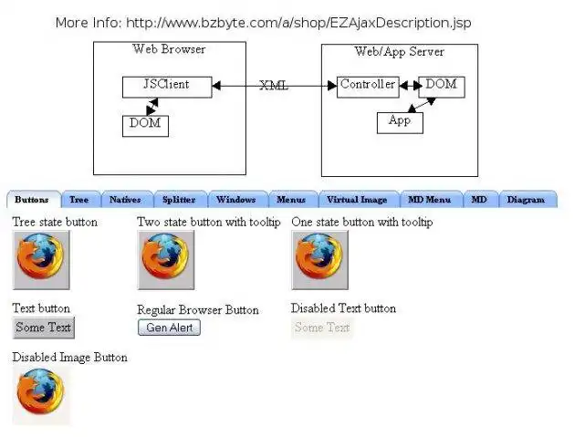 Download web tool or web app BZByte  Ajax