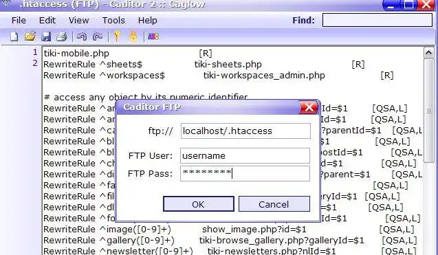 Download webtool of webapp Caditor