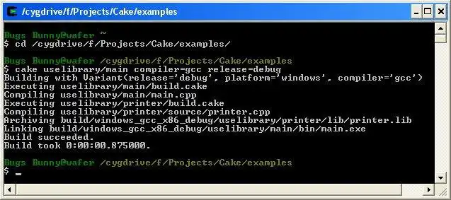 Download web tool or web app Cake Build System