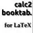 Free download calc2booktab.latex to run in Linux online Linux app to run online in Ubuntu online, Fedora online or Debian online