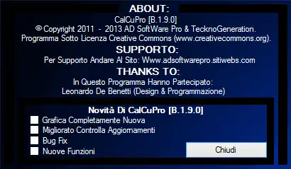 Download web tool or web app CalCuPro