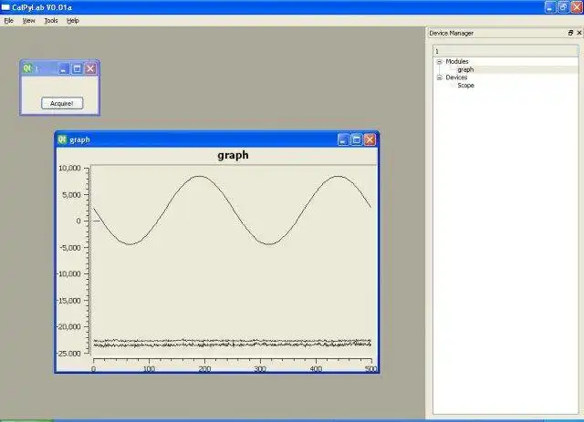 Download web tool or web app CalPyLab to run in Linux online