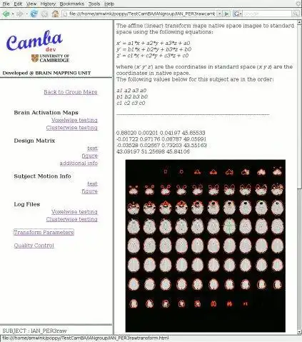 Download web tool or web app CamBA to run in Linux online