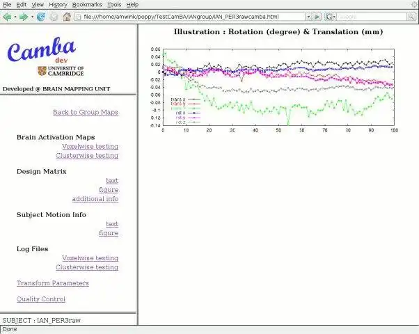 Download web tool or web app CamBA to run in Linux online