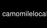 Run camomilelocaledef in OnWorks free hosting provider over Ubuntu Online, Fedora Online, Windows online emulator or MAC OS online emulator