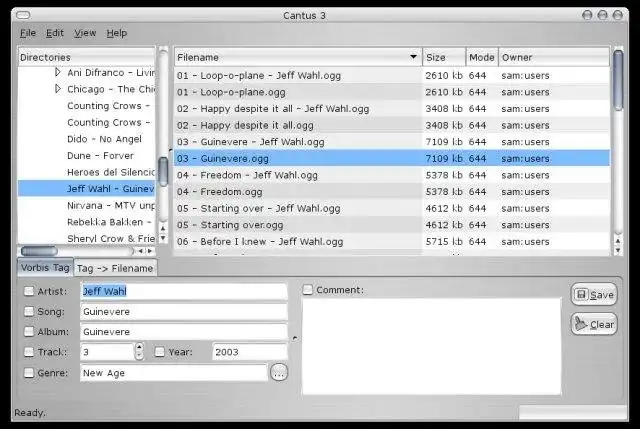 Download web tool or web app Cantus Tag Editor