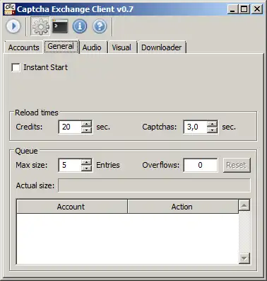 Download web tool or web app Captcha Exchange Client