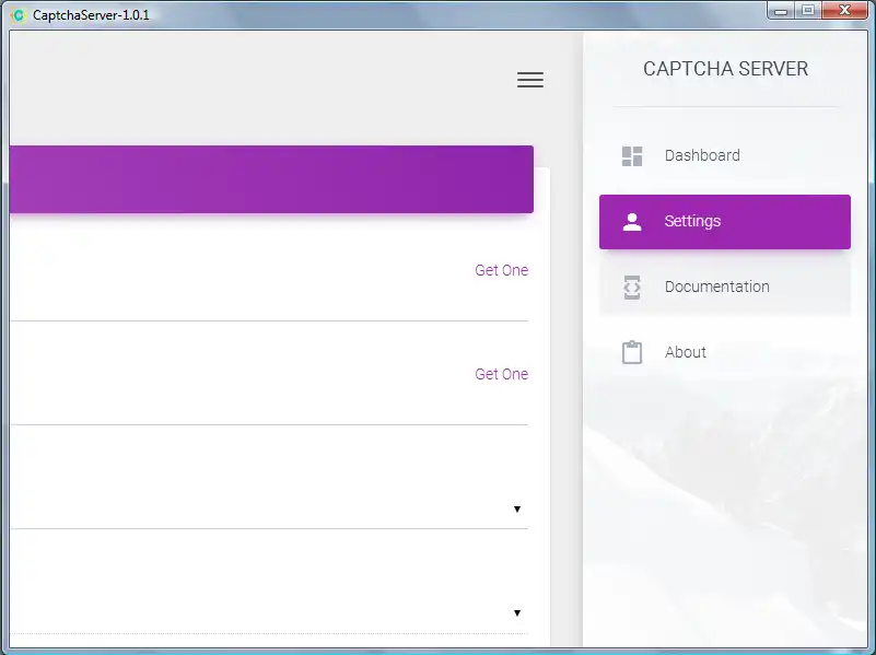 Download web tool or web app Captcha Server