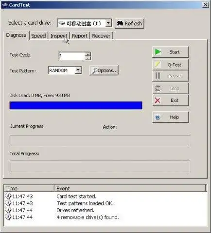 Download web tool or web app CardTest