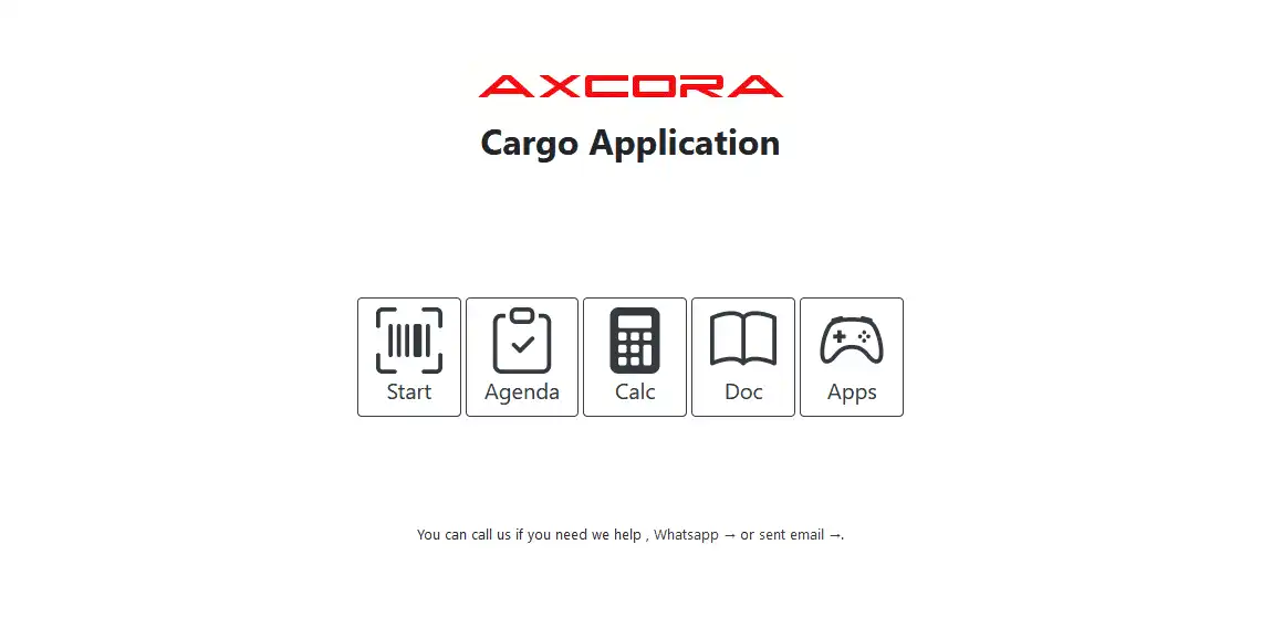 Download web tool or web app cargo logistic website application free