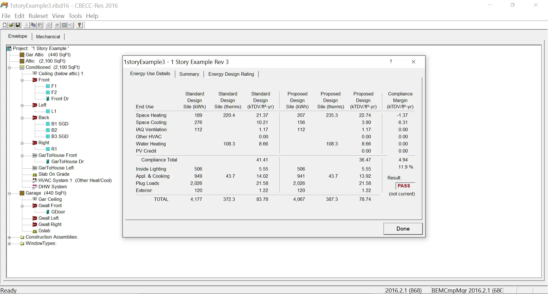 Download web tool or web app CBECC-Res