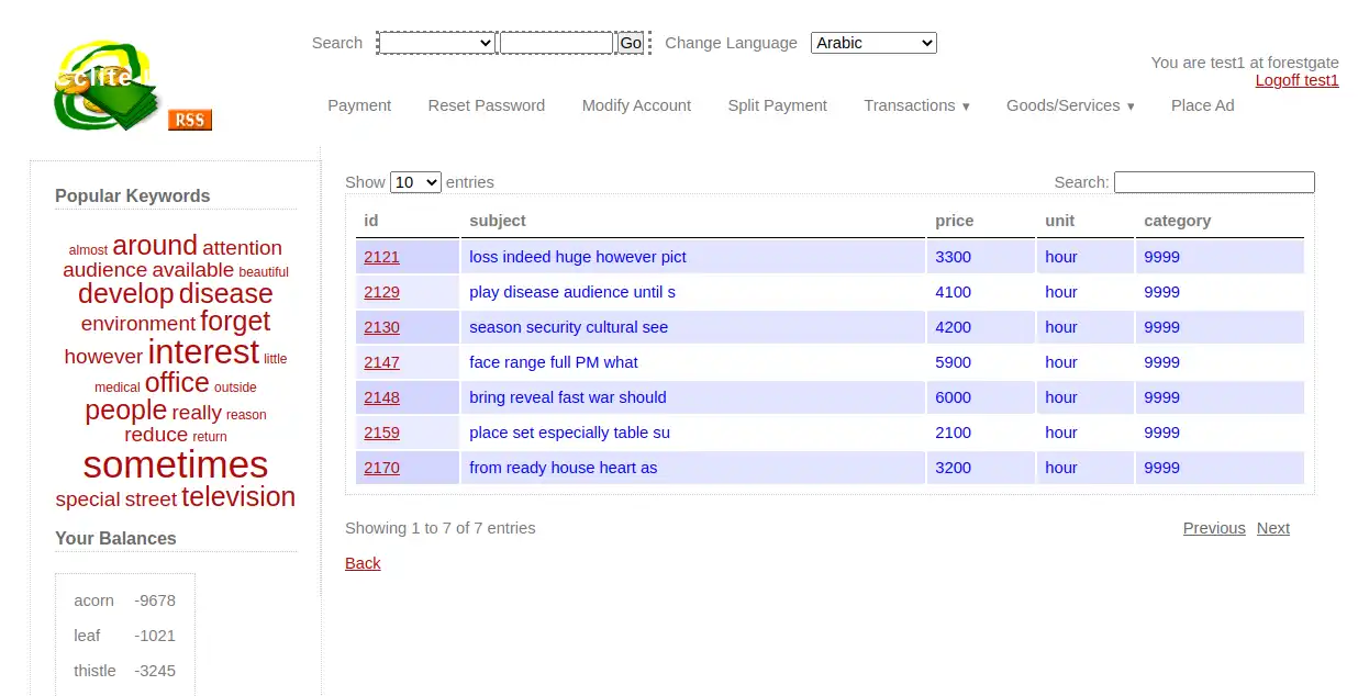 Download web tool or web app Cclite2