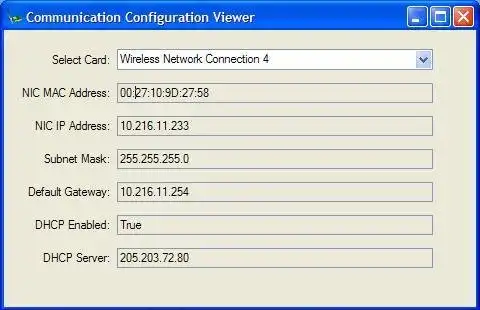 Download web tool or web app CConfigViewer