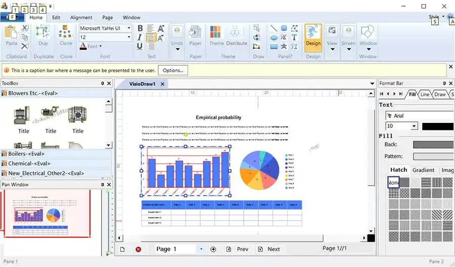 Download web tool or web app C/C++ Visio Like Diagramming Codes