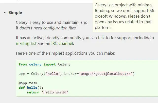 Download web tool or web app Celery