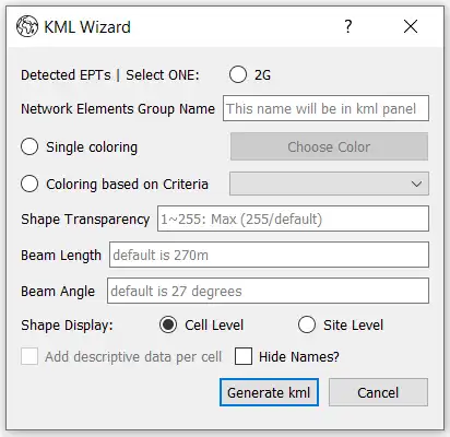 下载网络工具或网络应用程序 Cell Neighbor Planning Maestro